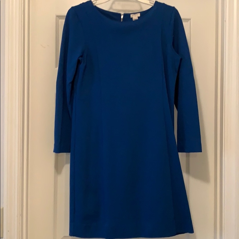 Cobalt Blue 3/4 sleeves Dress